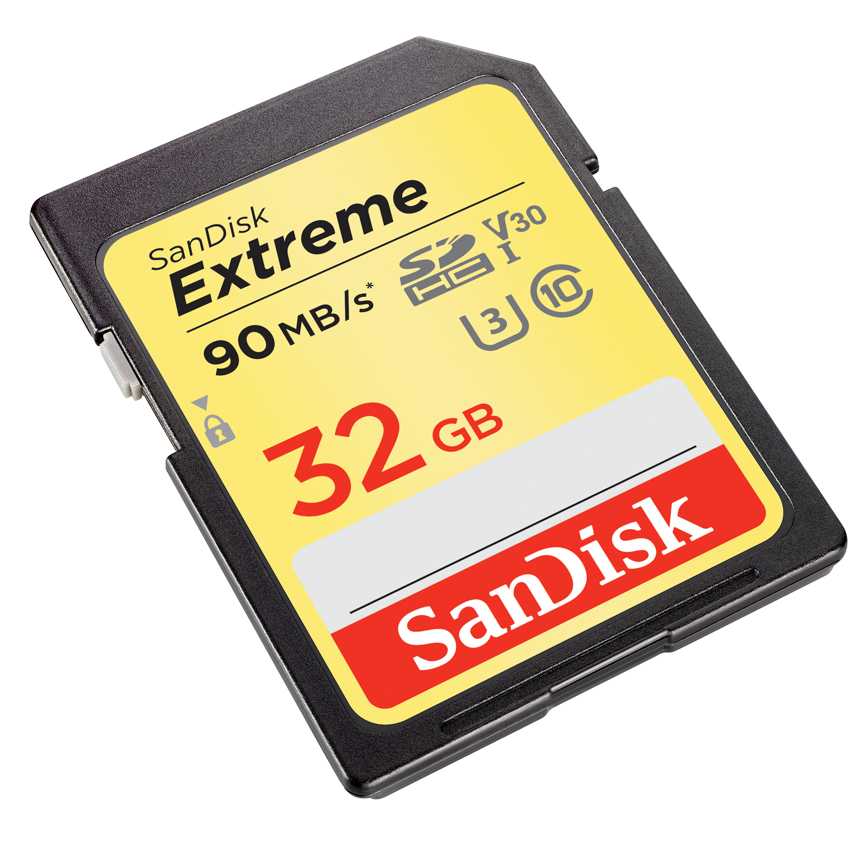 Sandisk SD 32GB Extreme Clase 10 V30 USH-I U3 imagen 2