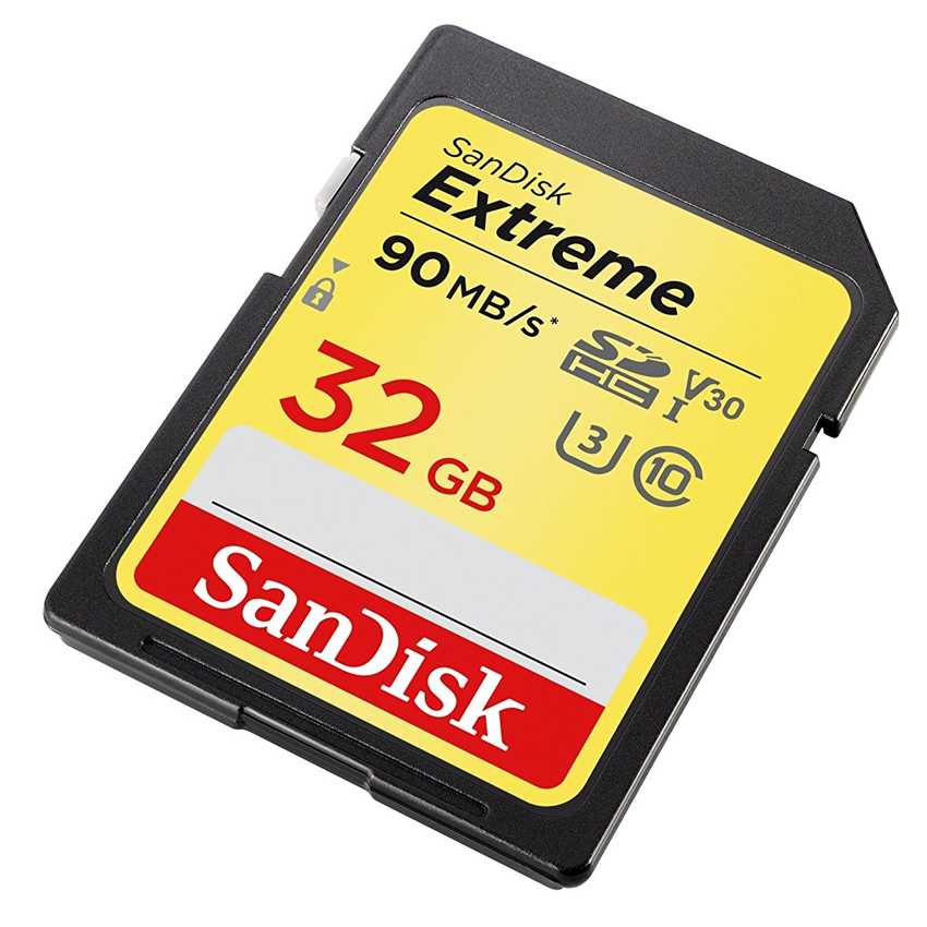 Sandisk SD 32GB Extreme Clase 10 V30 USH-I U3 imagen 3