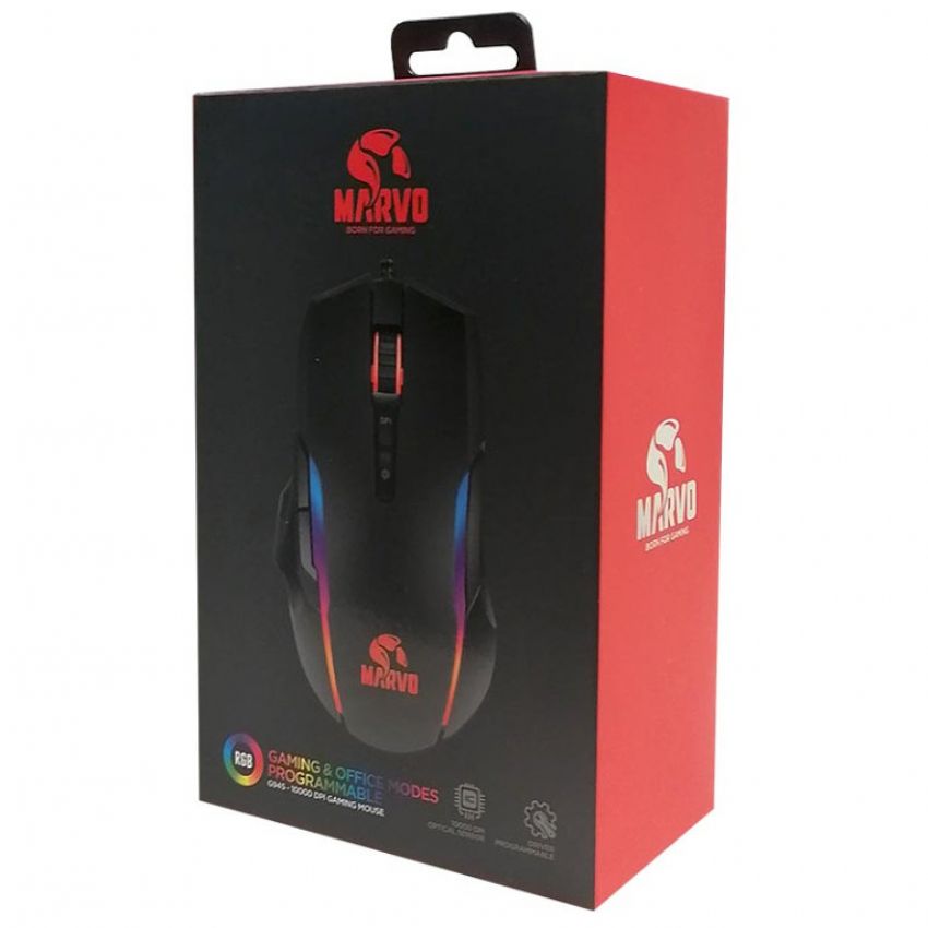 Scorpion C945 Ratón Gaming 10000DPI RGB imagen 6