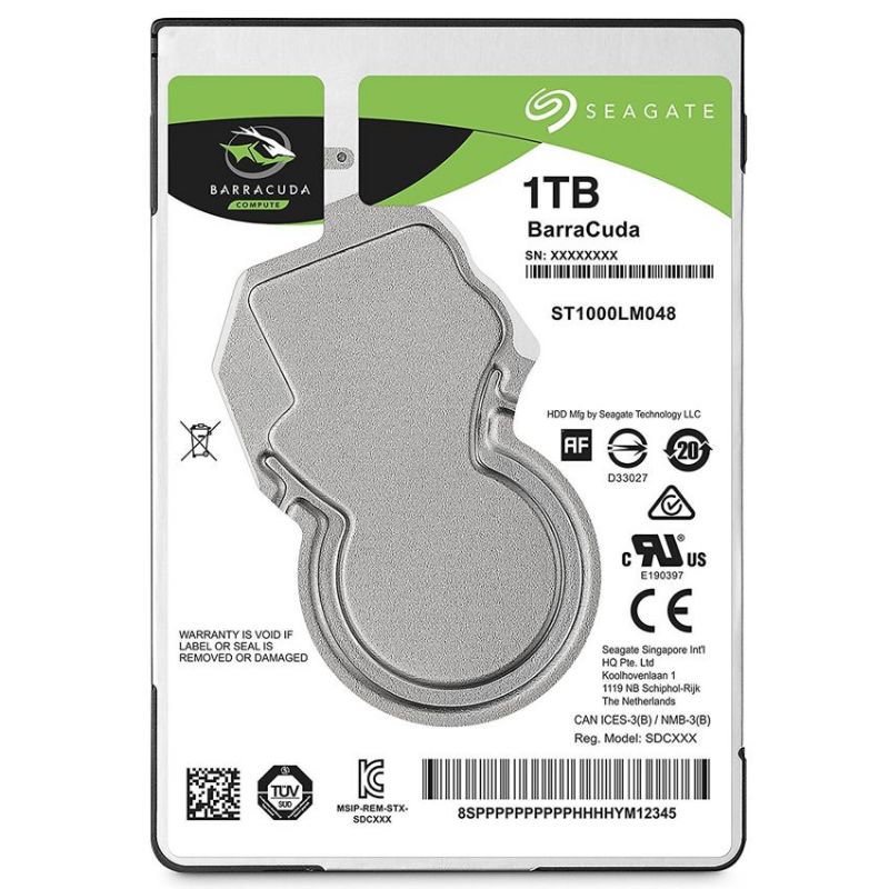 Seagate Barracuda 1 TB 2.5" ST1000LM048