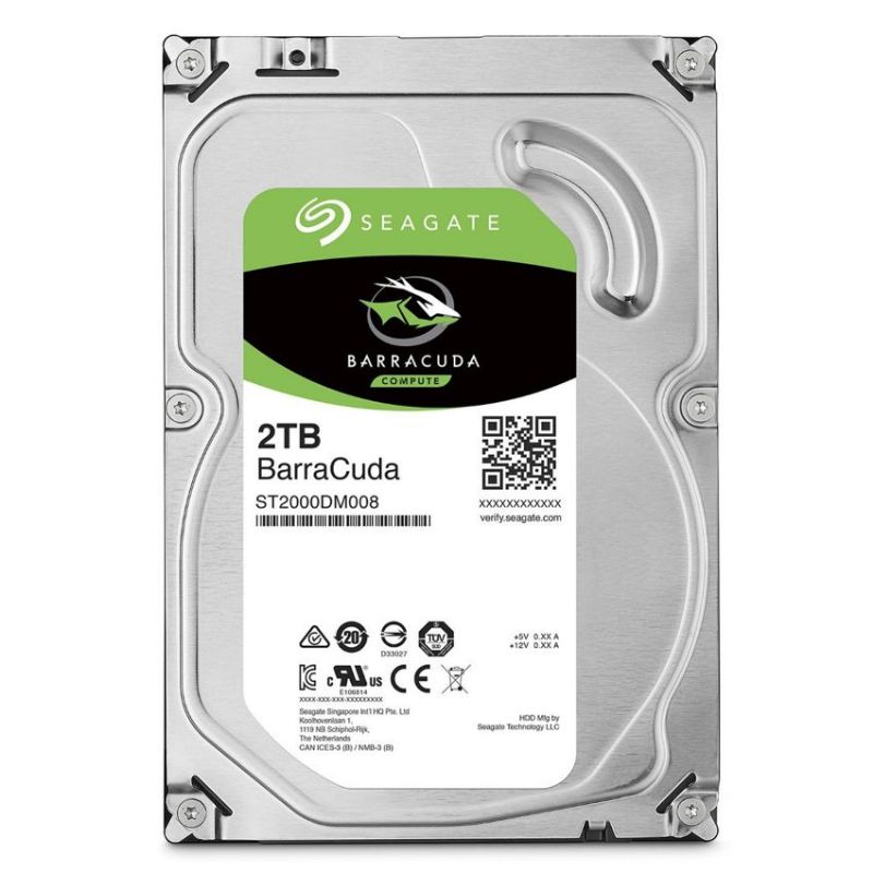 Seagate Barracuda 2 TB 3.5" ST2000DM008