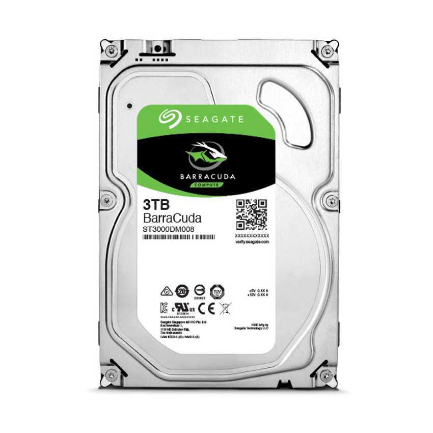 Seagate Barracuda 3 TB 3.5" ST3000DM008
