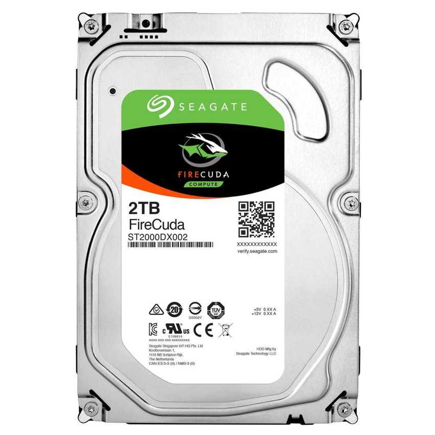 Seagate Firecuda 2 TB + 8Gb Flash 3.5" ST2000DX002