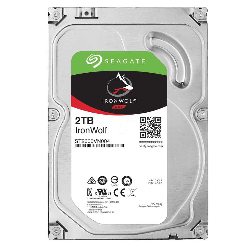 Seagate IronWolf 2TB 3.5" Nas