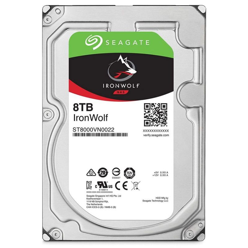 Seagate IronWolf 8 TB 3.5" Nas