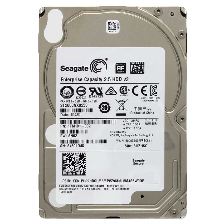 Seagate SAS Constellation 2.5 2TB