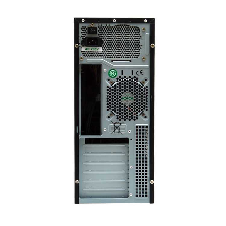 Semitorre ATX B-MOVE Athena Roja 500W SATA imagen 2