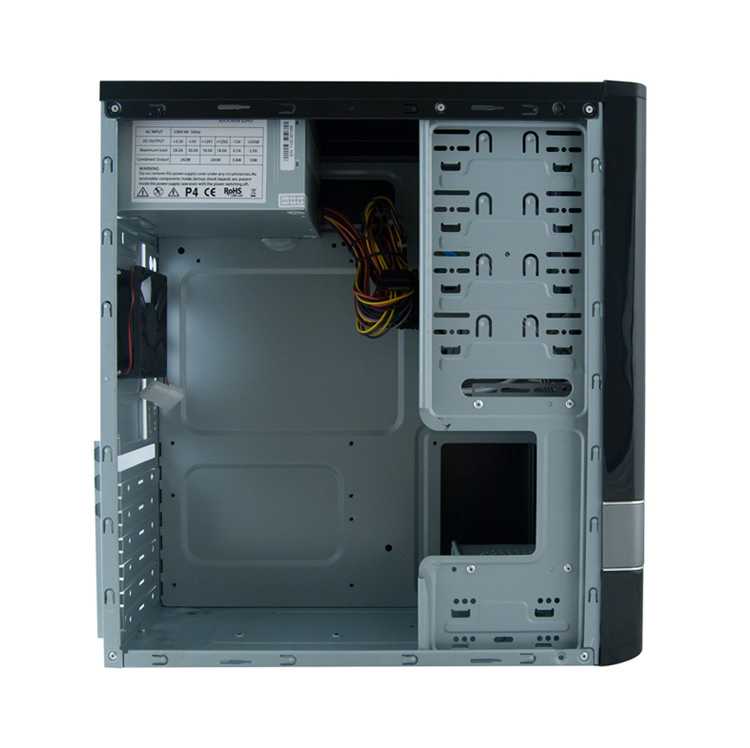 Semitorre ATX B-MOVE Cora Negra 500W SATA imagen 2