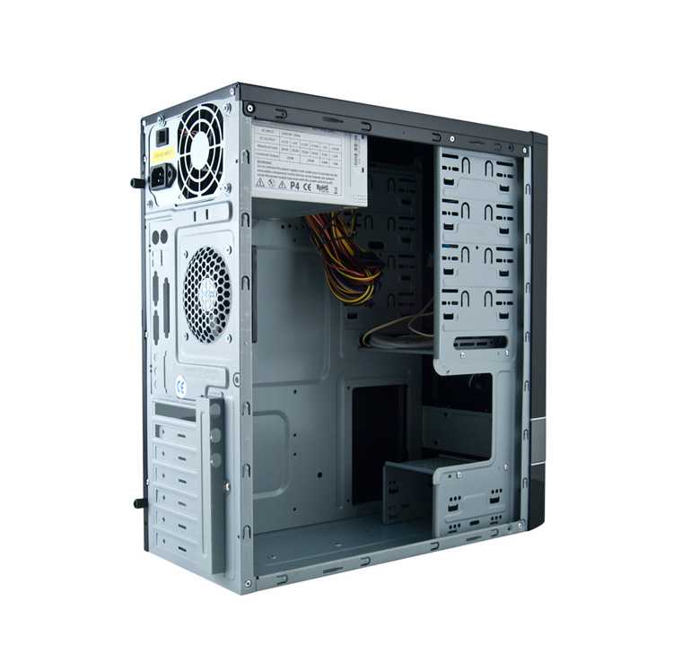 Semitorre ATX B-MOVE Cora Negra 500W SATA imagen 3