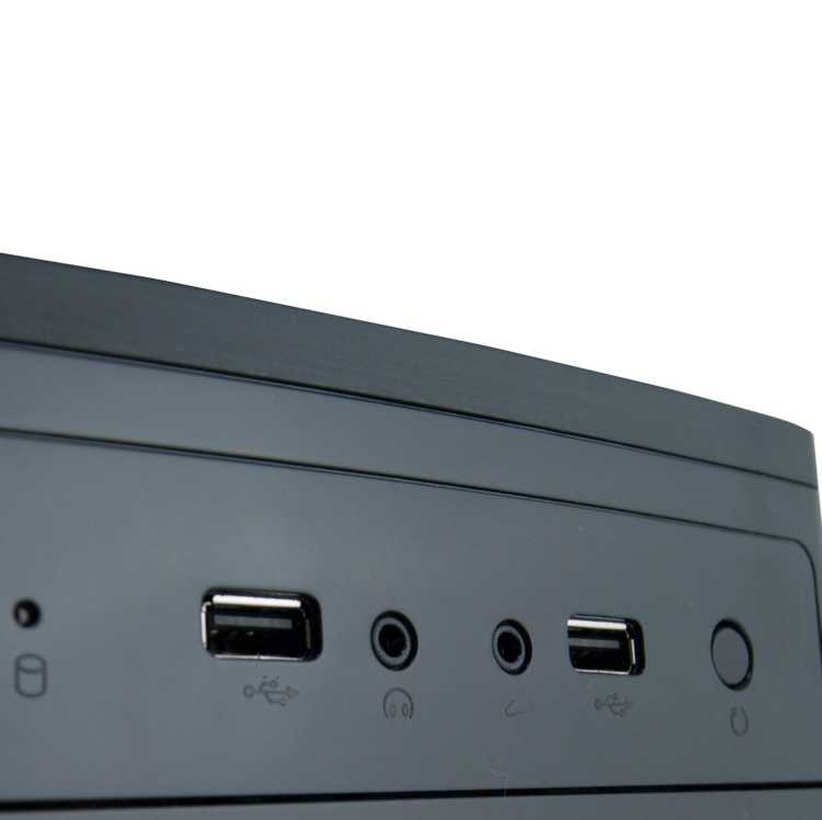 Semitorre ATX B-MOVE Cora Negra 500W SATA imagen 5