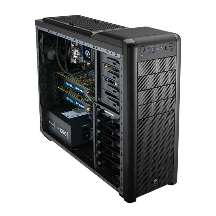 Semitorre ATX CORSAIR 400R Carbide Series Negra