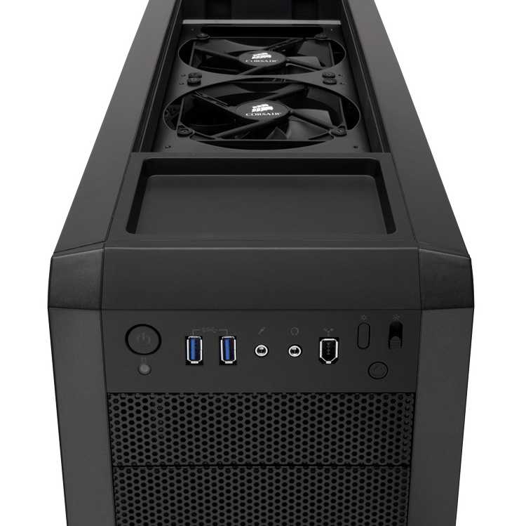 Semitorre ATX CORSAIR 500R Carbide Series Negra  imagen 5