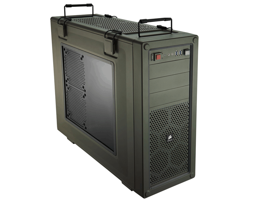 Semitorre ATX CORSAIR Vengeance C70 Verde Militar imagen 4