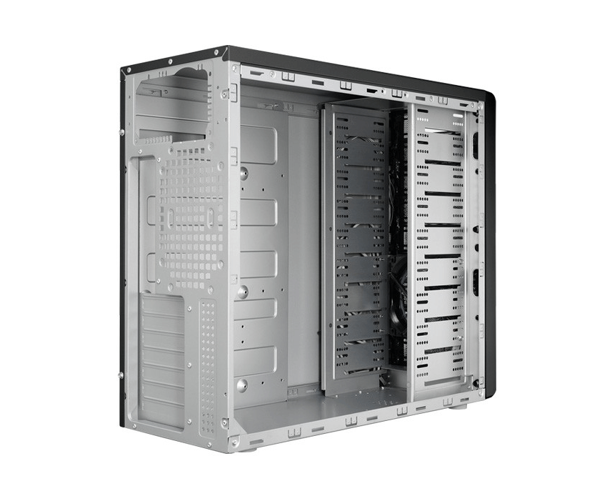 Semitorre ATX NOX Coolbay 25 cm Negra imagen 3