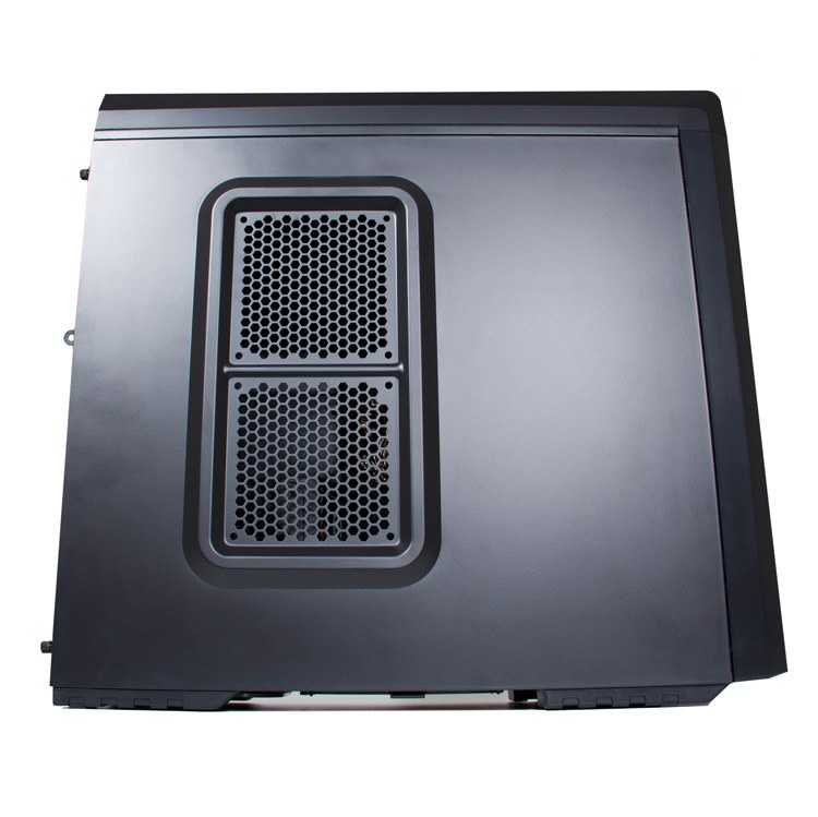 Semitorre ATX NOX Coolbay VX Negra LED Azul imagen 3