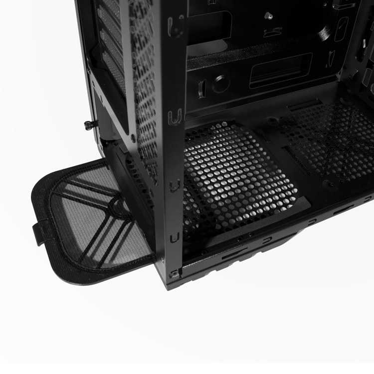 Semitorre ATX NOX Coolbay VX Negra LED Azul imagen 5