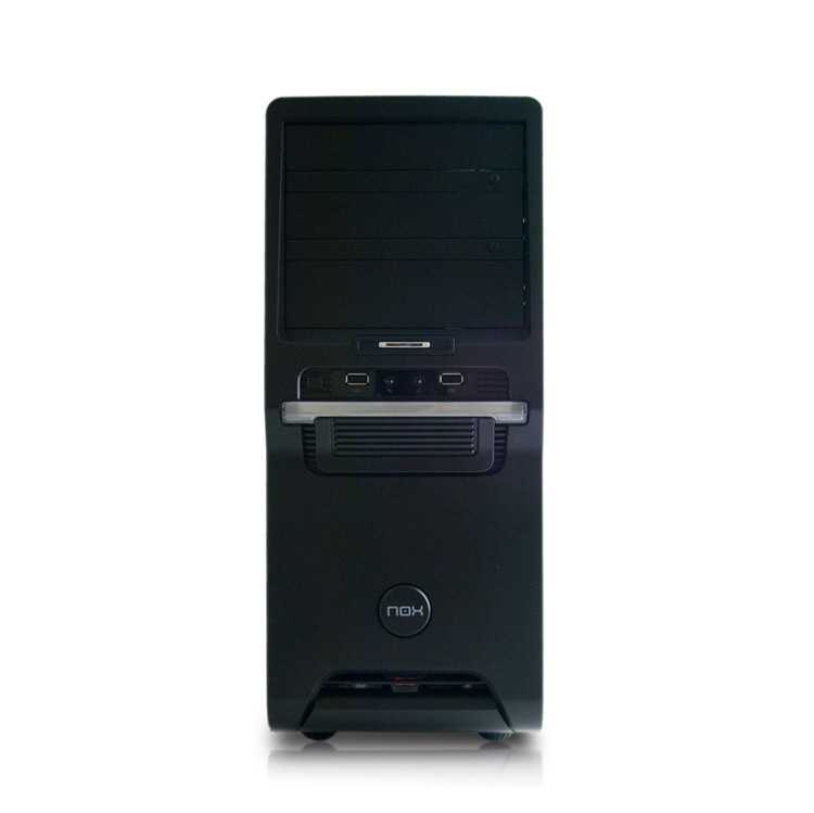 Semitorre ATX NOX Core 2 FANS Interior negro