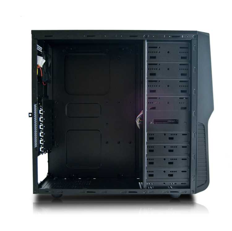 Semitorre ATX NOX Core 2 FANS Interior negro imagen 4