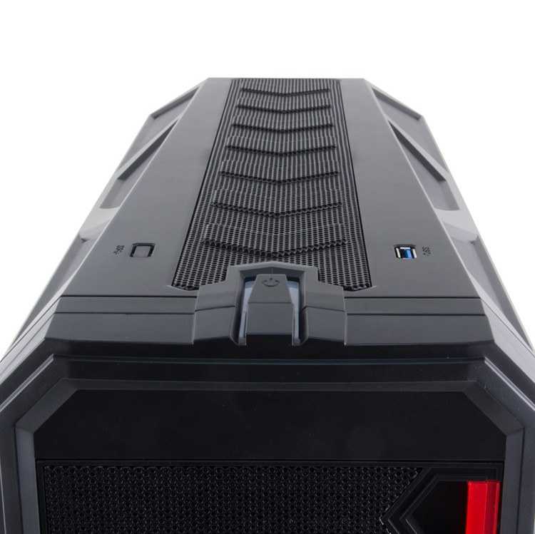 Semitorre ATX NOX NX-3 USB 3.0 LED Rojo imagen 5