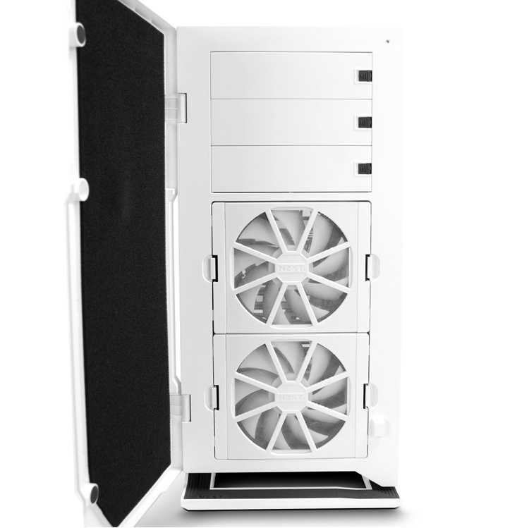 Semitorre ATX NZXT H2 Blanca Classic Series imagen 3