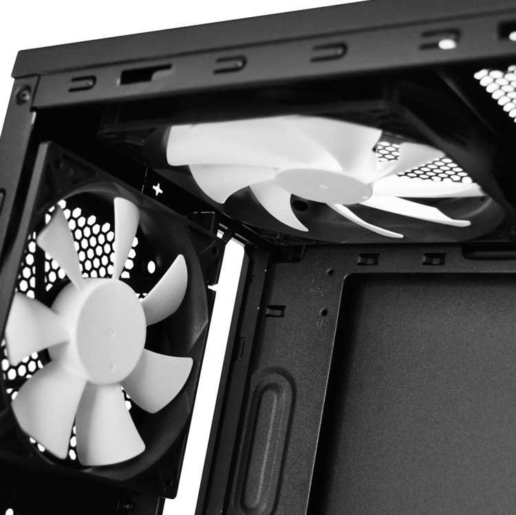 Semitorre ATX NZXT Source 220 Mesh Negra USB3.0  imagen 5
