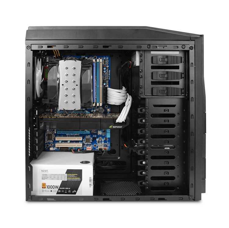 Semitorre ATX NZXT Tempest 410 Elite Negra USB 3.0 imagen 4