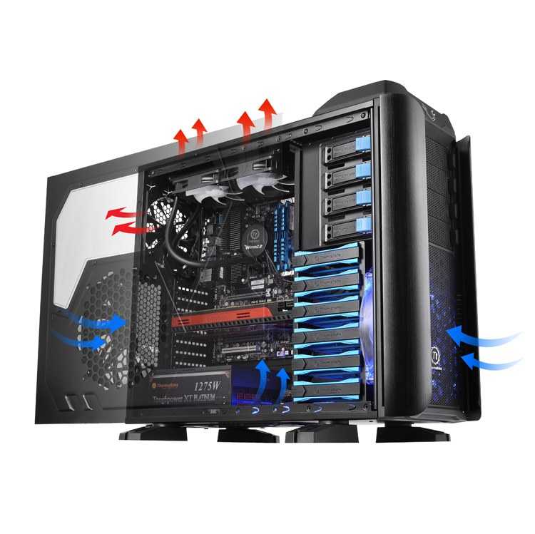 Semitorre ATX THERMALTAKE ARMOR Revo Negro imagen 5