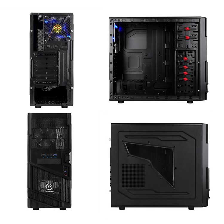 Semitorre ATX THERMALTAKE Commander MS-I Negra imagen 2