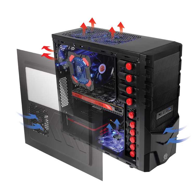 Semitorre ATX THERMALTAKE SpaceCraft VF-I USB 3.0 imagen 4