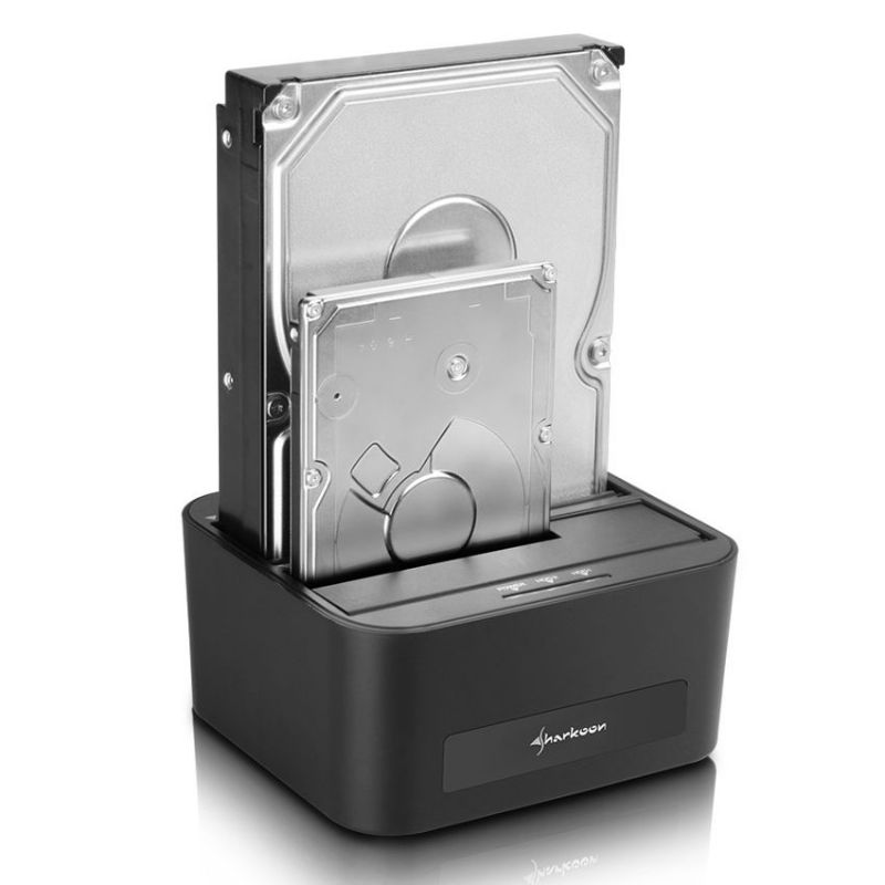 SharKoon Docking Station Quick Port Duo Clone Sata USB 3.0