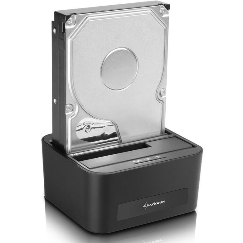 SharKoon Docking Station Quick Port Duo Clone Sata USB 3.0 imagen 2