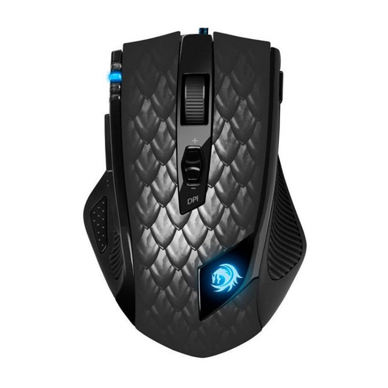 Sharkoon Drakonia Ratón Gaming USB Negro