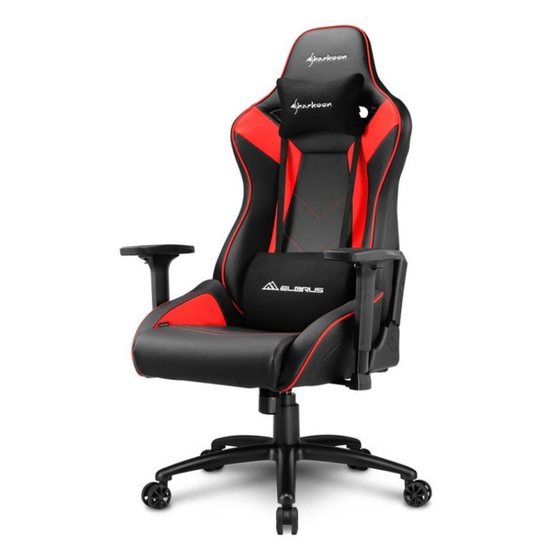 Sharkoon Elbrus 3 Silla Gaming Negra Roja 160 Grados