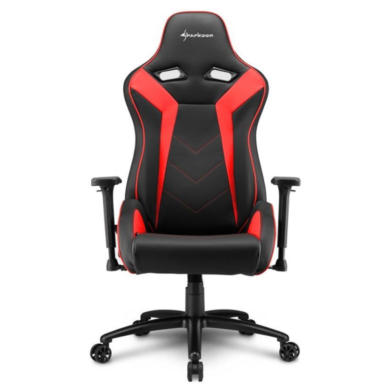 Sharkoon Elbrus 3 Silla Gaming Negra Roja 160 Grados imagen 2