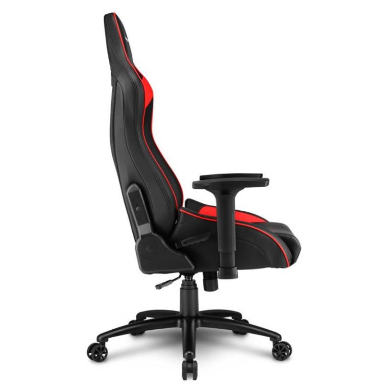 Sharkoon Elbrus 3 Silla Gaming Negra Roja 160 Grados imagen 4