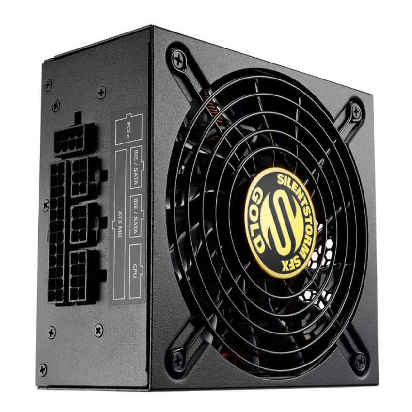 Sharkoon Fuente de Alimentación SFX SilentStorm 500 Wattios 80+ Gold Modular