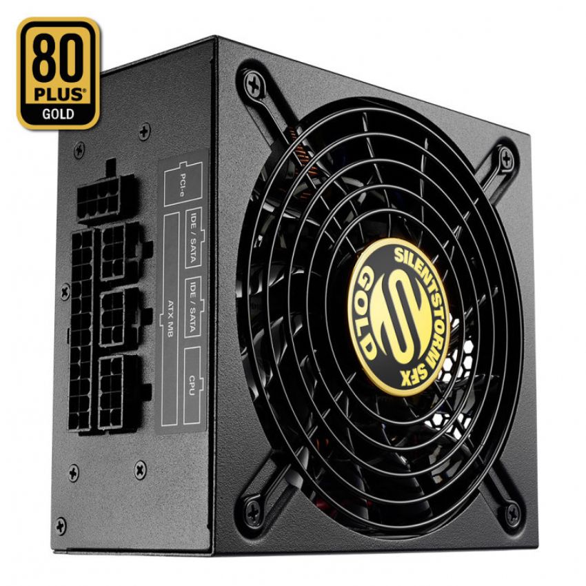 Sharkoon Fuente de Alimentación SFX SilentStorm 500 Wattios 80+ Gold Modular imagen 3