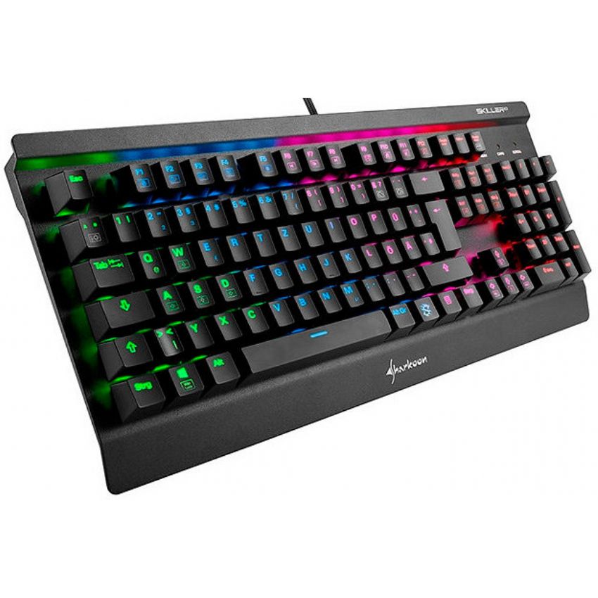 Sharkoon SGK3 Teclado Gaming Mecánico RGB Switch Azul