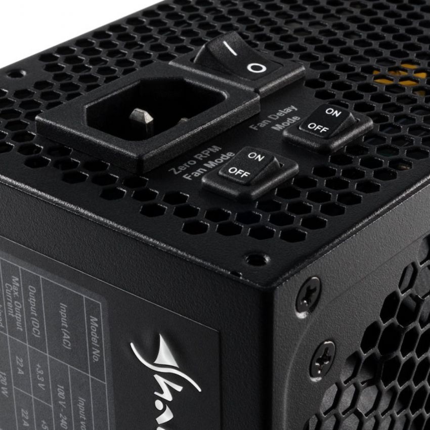 Sharkoon Silent Storm Cool Zero 850W Fuente de Alimentación Modular imagen 3