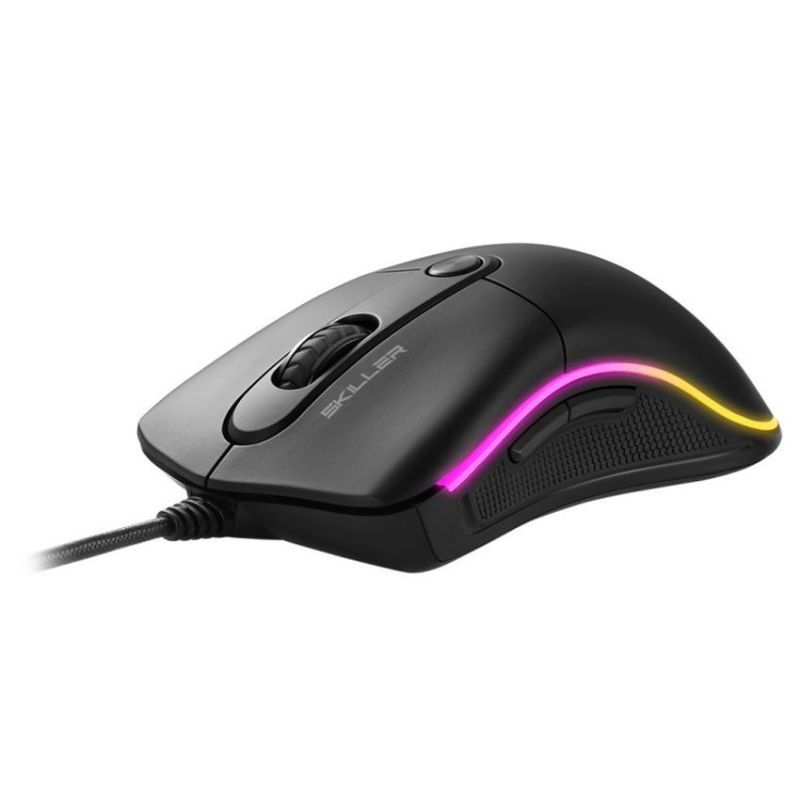 Sharkoon Skiller SGM2 Ratón Gaming RGB Negro imagen 2