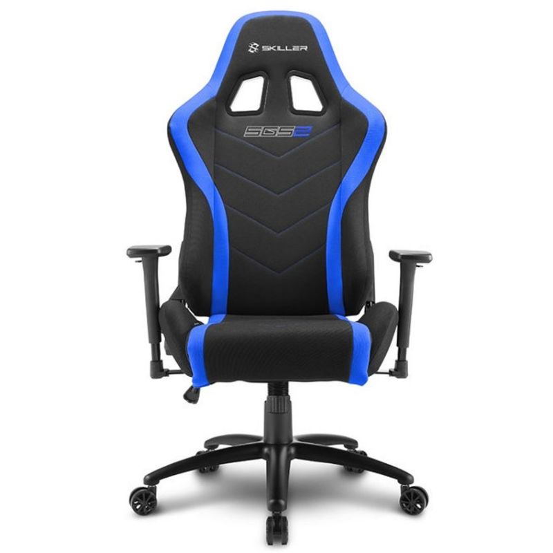 Sharkoon Skiller SGS2 Silla Gaming Negra y Azul 160 Grados imagen 2