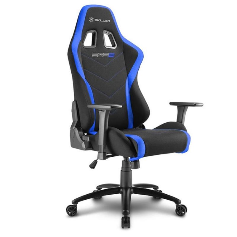 Sharkoon Skiller SGS2 Silla Gaming Negra y Azul 160 Grados imagen 3