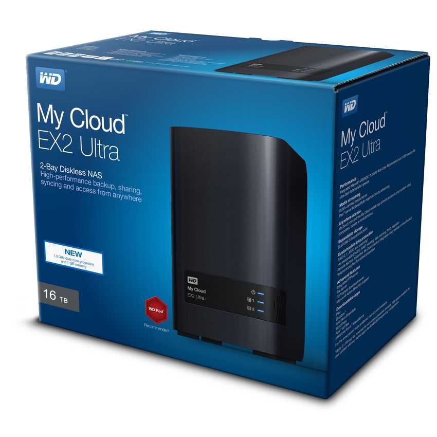Sistema Cloud Western Digital My Cloud EX2 ULTRA 16 Tb 3.5" USB 3.0 - LAN imagen 5