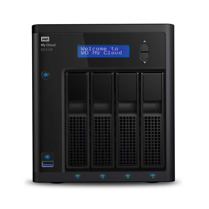 Sistema Cloud Western Digital My Cloud Expert Series EX4100 - 8 TB