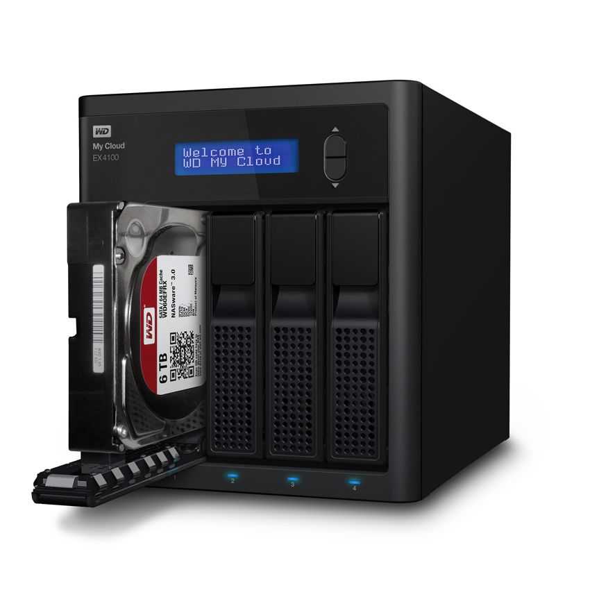 Sistema Cloud Western Digital My Cloud Expert Series EX4100 sin HDD imagen 3
