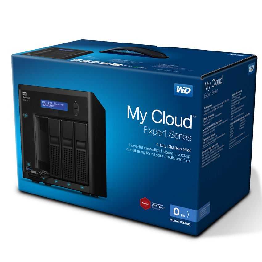 Sistema Cloud Western Digital My Cloud Expert Series EX4100 sin HDD imagen 5