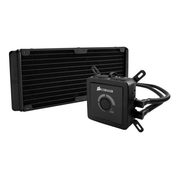 Sistema RL CPU CORSAIR Hydro Series H100 High-perf imagen 3