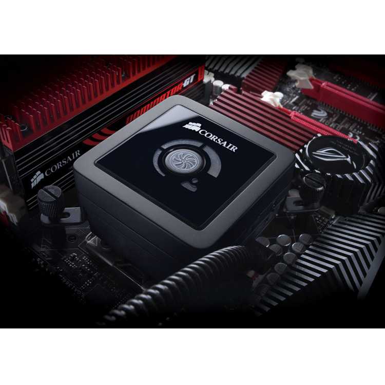 Sistema RL CPU CORSAIR Hydro Series H100 High-perf imagen 4