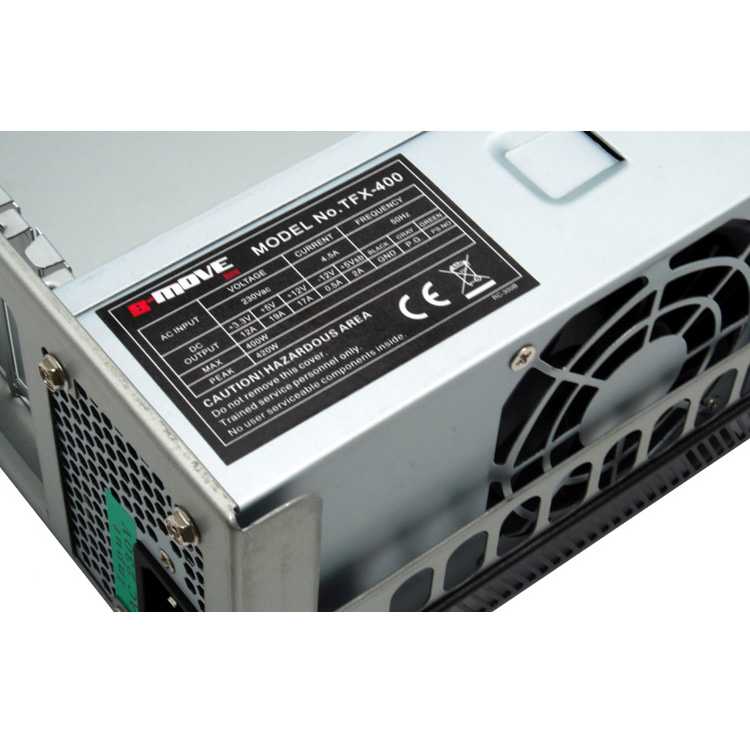 Sobremesa m-ATX B-MOVE Slim II 400W TFX imagen 3