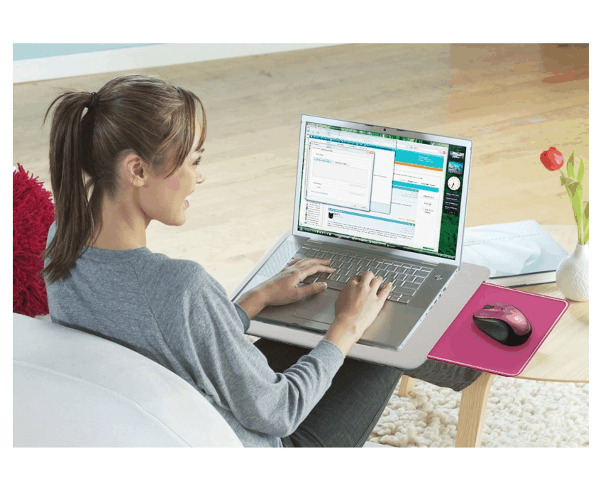 Soporte LAPDESK LOGITECH N315 Rosa imagen 4